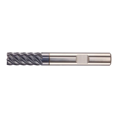 Frez trzpieniowy VHM długi AlTiN+ 45° 6-ostrzowy 10mm Fortis