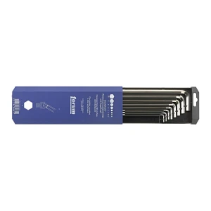 Zestaw kluczy imbusowych długich z kulką 2-10 mm 8 szt. Forum