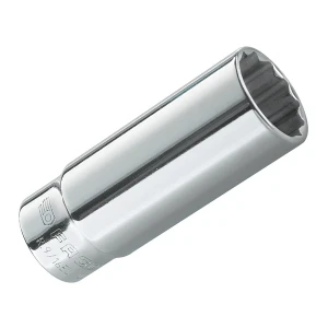 Klucz nasadowy 12-kątny 1/4" długi calowy 3/16