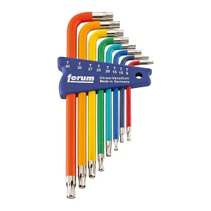 Zestaw kluczy trzpieniowych TORX T9-T40 8 szt. lakierowane Forum