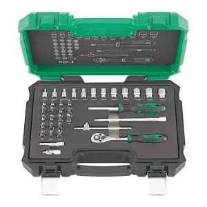 Zestaw końcówek nasadowych 1/4" 36-częściowy Fortis