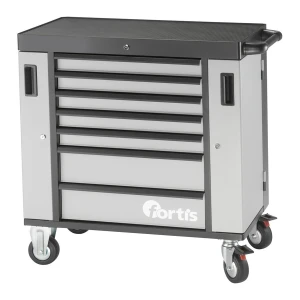 Wózek warsztatowy z drzwiami bocznymi 7 szuflad nośność 550 kg – 915 x 475 x 995 mm Fortis