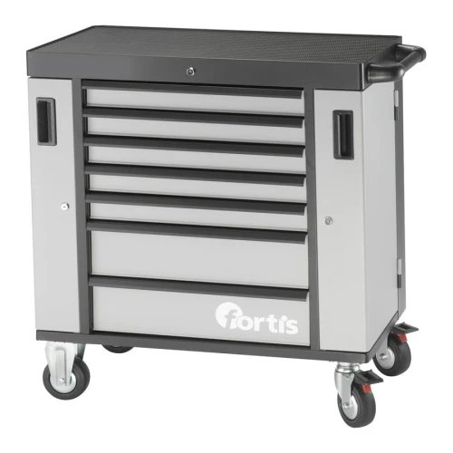 Wózek warsztatowy z drzwiami bocznymi 7 szuflad nośność 550 kg – 915 x 475 x 995 mm Fortis
