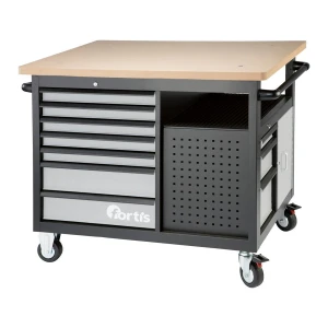 Stół warsztatowy na kółkach 10 szuflad 1220x890x844 mm Fortis