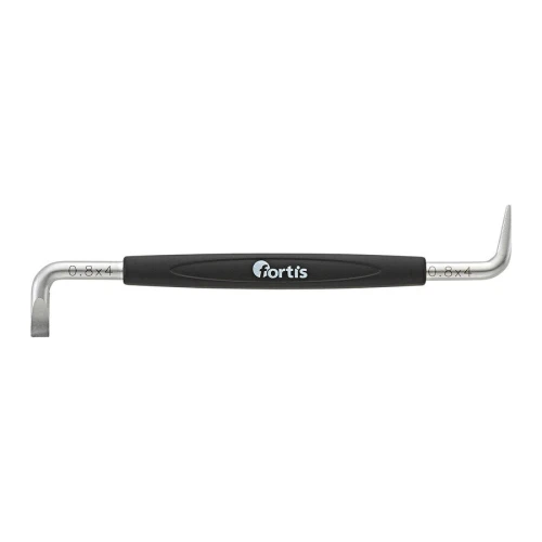 Klucz trzpieniowy kątowy dwustronny do śrub z rowkiem 4 x 100 mm Fortis