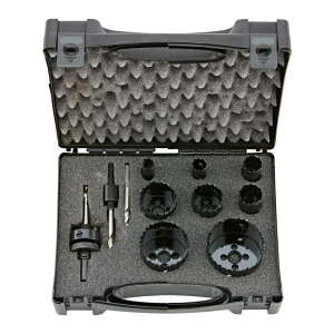 Zestaw otwornic HSS-bimetal 8 szt. 16-67 mm Forum