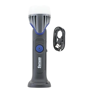 Latarka ręczna LED, akumulatorowa, zakres 180°, 60-1000 lm Forum