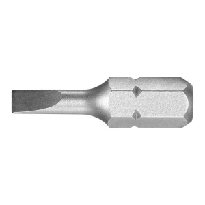 Bit 1/4" do śrub z rowkiem DIN3126 C6,3 5,5x0,8x25 mm utwardzany Forum