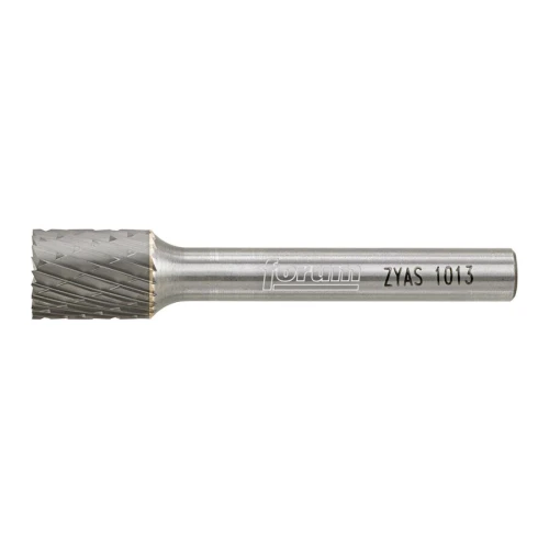 Pilnik obrotowy z węglika spiekanego cylindryczny ZYA-S 1013 z uzębieniem czołowym, uzębienie C 6 mm 10x13 mm Forum