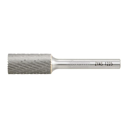Pilnik obrotowy z węglika spiekanego cylindryczny ZYA-S 1225 z uzębieniem czołowym, uzębienie C 6 mm 12x25 mm Forum