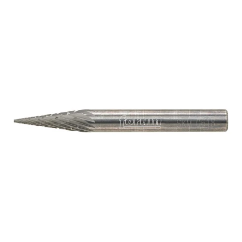 Pilnik obrotowy z węglika spiekanego w kształcie stożka ostrego, 6 mm 6x18 mm SKM0618 Forum