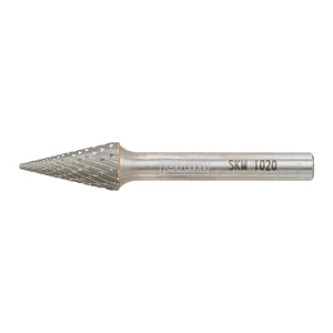 Pilnik obrotowy z węglika spiekanego w kształcie stożka ostrego, 6 mm 10x20 mm SKM1020 Forum