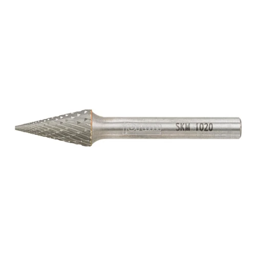 Pilnik obrotowy z węglika spiekanego w kształcie stożka ostrego, 6 mm 10x20 mm SKM1020 Forum