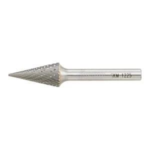 Pilnik obrotowy z węglika spiekanego w kształcie stożka ostrego, 6 mm 12x25 mm SKM1225 Forum