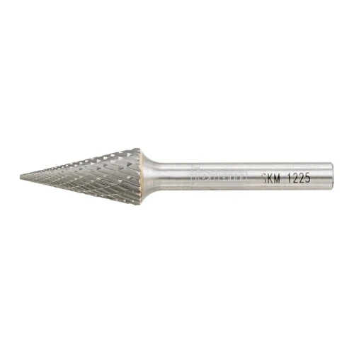 Pilnik obrotowy z węglika spiekanego w kształcie stożka ostrego, 6 mm 12x25 mm SKM1225 Forum