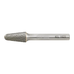 Pilnik obrotowy z węglika spiekanego w kształcie stożka zaokrąglonego 6 mm 10x20 mm KEL 1020 Forum