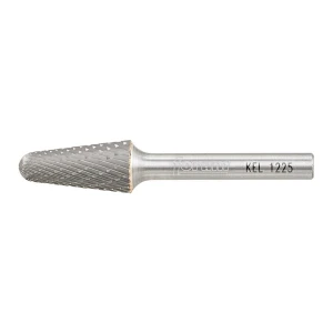 Pilnik obrotowy z węglika spiekanego w kształcie stożka zaokrąglonego 6 mm 12x25 mm KEL1225 Forum