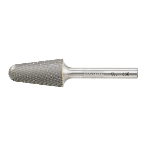 Pilnik obrotowy z węglika spiekanego w kształcie stożka zaokrąglonego 6 mm 16x30 mm KEL1630 Forum