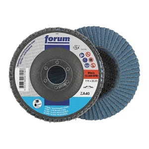 Ściernica listkowa talerzowa, prosta, 115 mm, w. ziarna 40 Forum