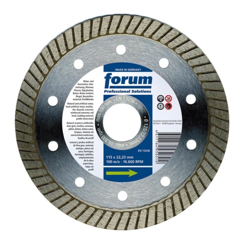 Tarcza diamentowa do cięcia profili z blachy stalowej SlimTurbo 115x1,2 mm Forum