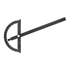 Kątomierz metalowy półokrągły 0-180° tarcza 150 mm Fortis