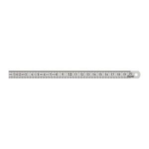 Liniał stalowy nierdzewny Inox 13 x 0,5 mm 200 mm Forum