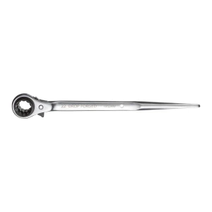 Klucz do rusztowań z grzechotką stal specjalna 19x22 mm Fortis
