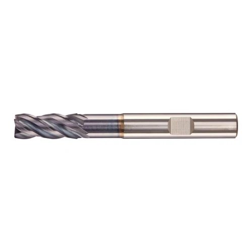 Frez trzpieniowy pełnowęglikowy HPC STEEL 4-ostrzowy Carapace+ 12 mm Fortis