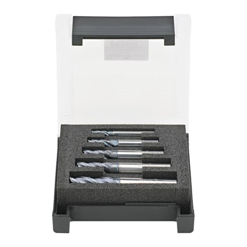 Zestaw frezów trzpieniowych VHM HPC INOX długi DIN 6527 6-16 mm Fortis