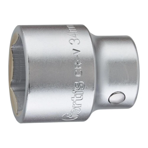 Nasadka 6-kątna 3/4" stal CrV 34 mm Fortis