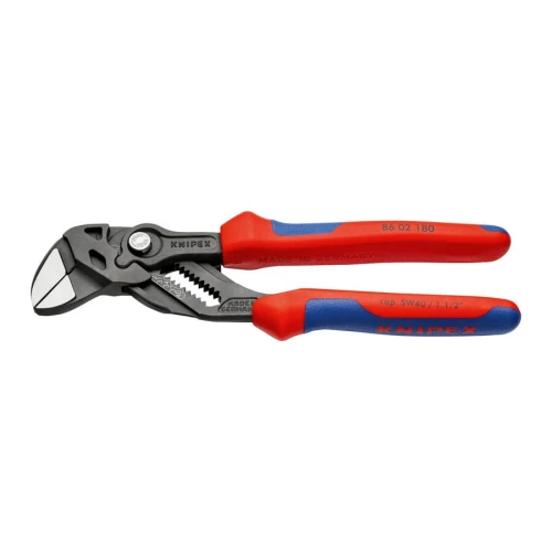 Szczypce kluczowe, czernione CrV 180 mm 86 02 180 Knipex