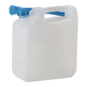 Kanister na wodę z kranem 12 l HD-PE z rurą odpływową H331xB290xT160mm