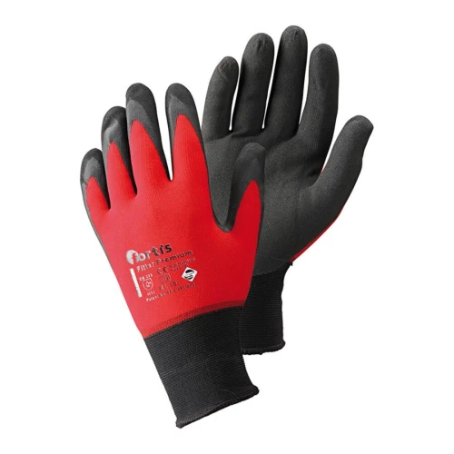 Rękawice ochronne Fitter Premium powlekane nitrylem rozmiar 8 Fortis