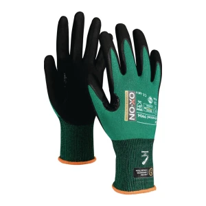 Rękawice do cięcia Cut Advanced 9904 r.9 czarno/zielone EN388,EN420+A1 PSA II OX-ON