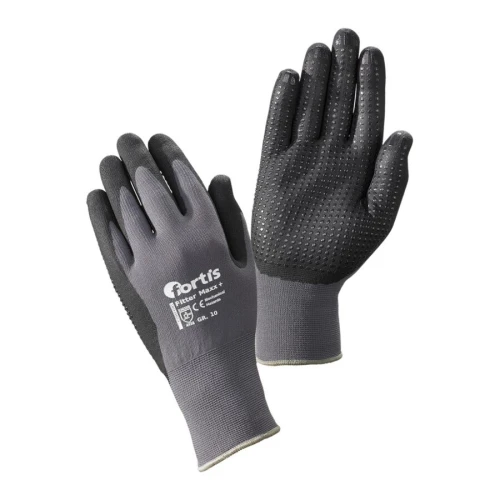 Rękawice ochronne powlekane nitrylem Maxx Plus rozmiar 9 Fortis